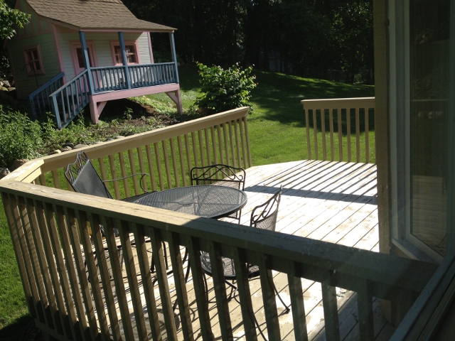 Big Stained Deck